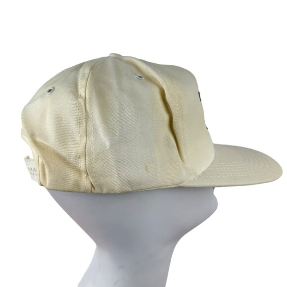 Vintage Snapback Baseball Hat Cap Penske Racing White Embroidered 90s - Picture 3 of 12